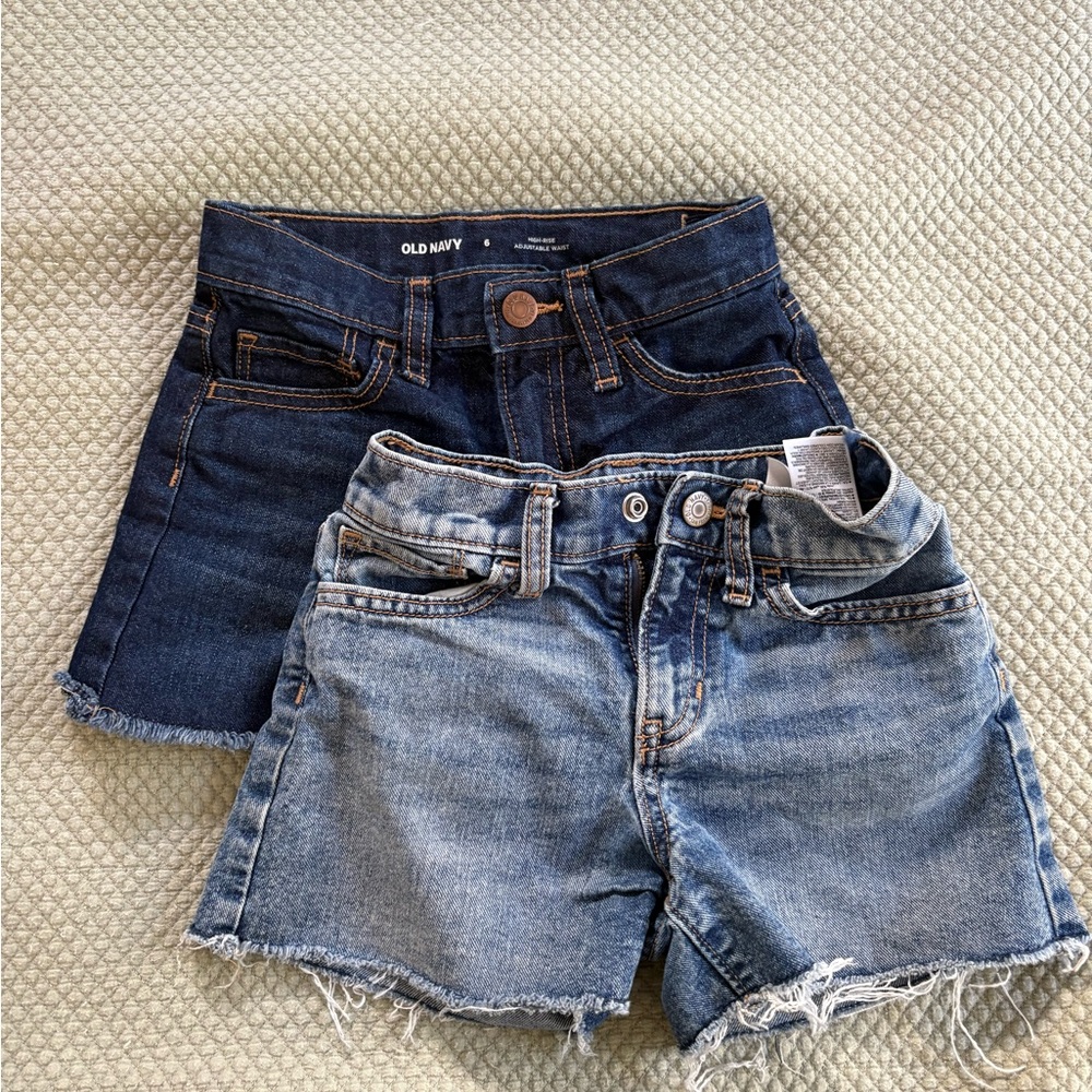 Old Navy Girls Jean Shorts - size 6